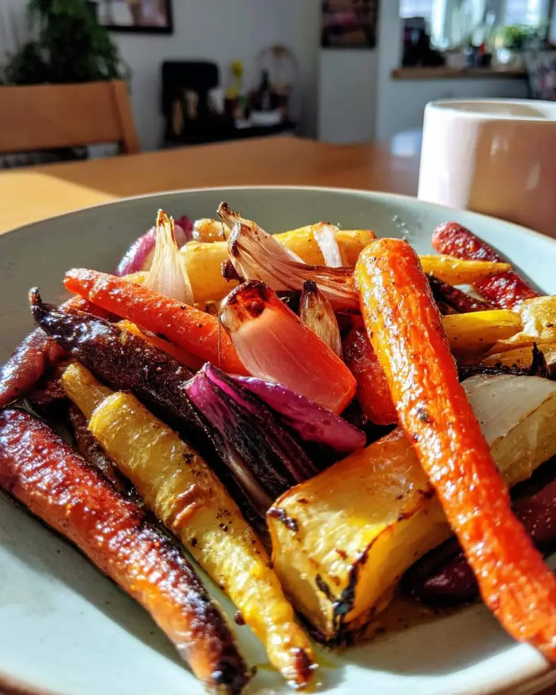 Honey Roasted Root Vegetables - detail 2