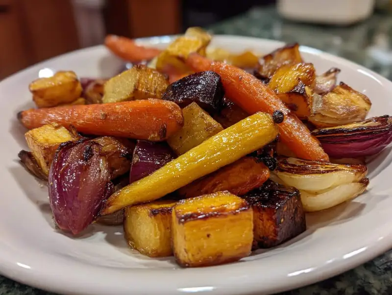 Irresistible Honey Roasted Root Vegetables in 30 Minutes