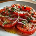 Italian Marinated Tomato Salad