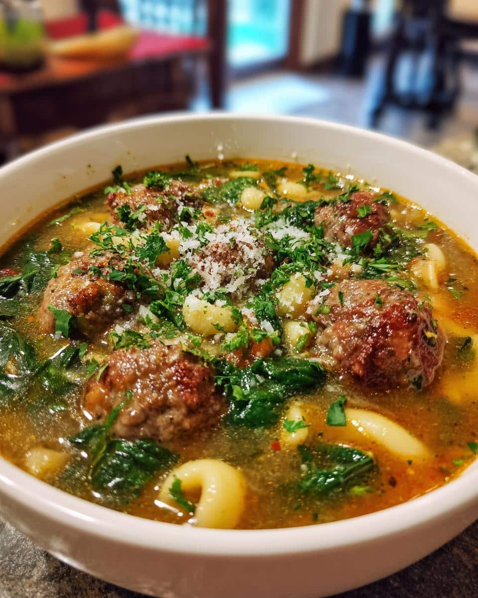 Italian Wedding Soup - detail 1