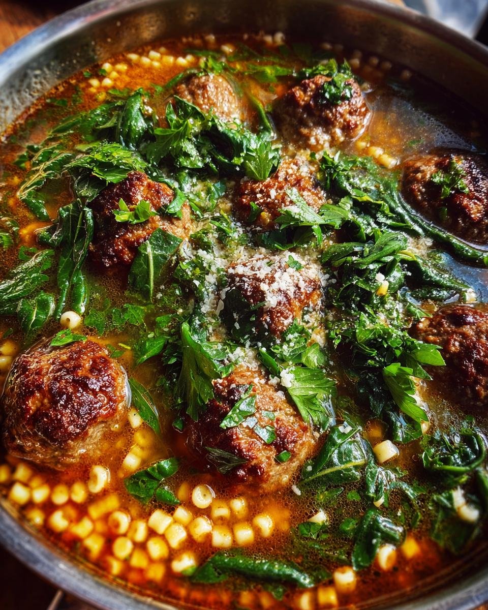 Italian Wedding Soup - detail 3