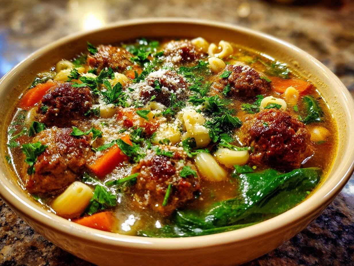 Hearty Italian Wedding Soup Recipe in Just 45 Minutes