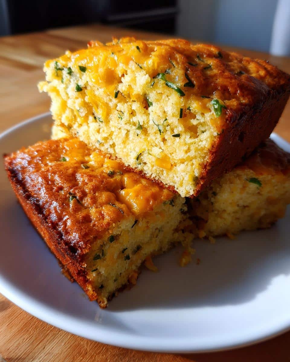 Jalapeño Cheddar Cornbread - detail 3