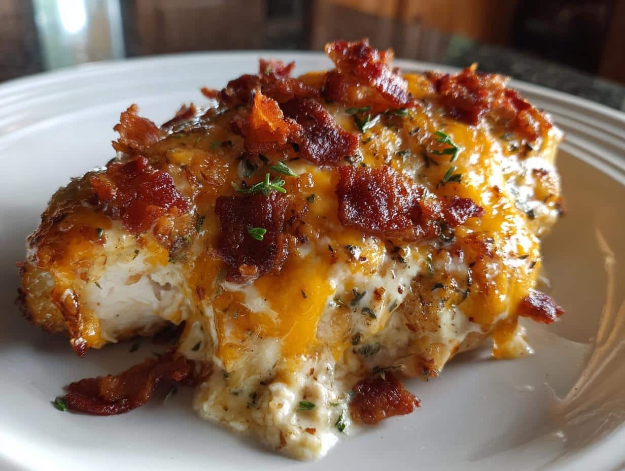Keto Bacon Ranch Chicken Bake: 45 Minutes to Blissful Comfort