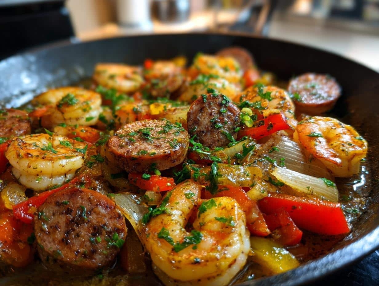 Flavorful Keto Cajun Shrimp Skillet Ready in 25 Minutes