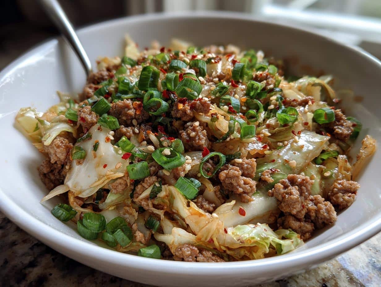 “25-Minute Keto Egg Roll Bowl That Will Shock Your Tastebuds”