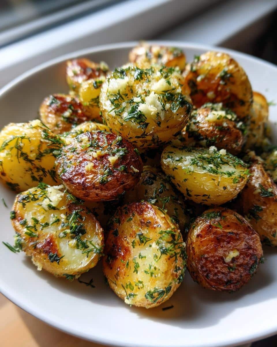 Lemon Dill Roasted Baby Potatoes - detail 1