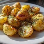 Lemon Dill Roasted Baby Potatoes
