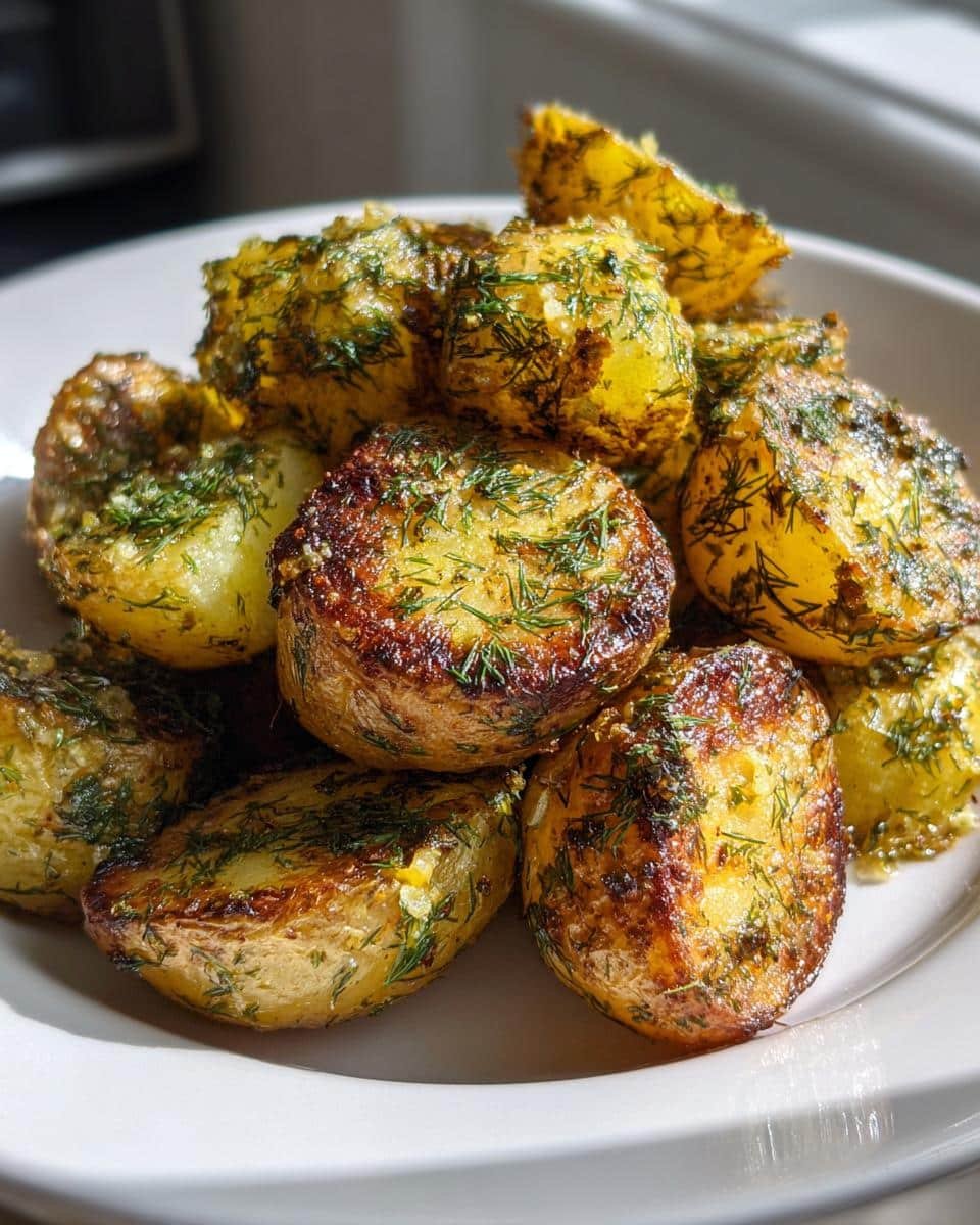 Lemon Dill Roasted Baby Potatoes - detail 2