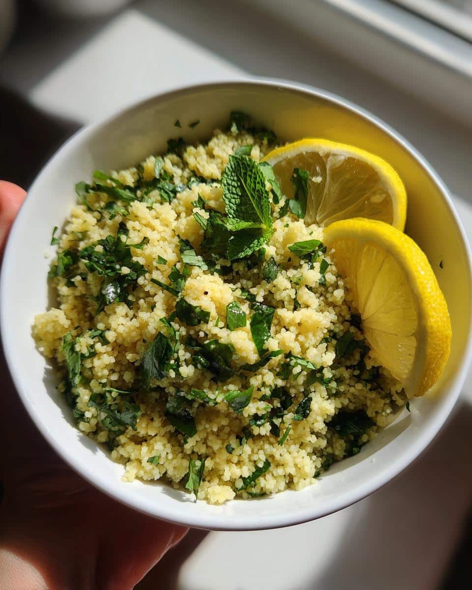 Lemon Herb Couscous - detail 1