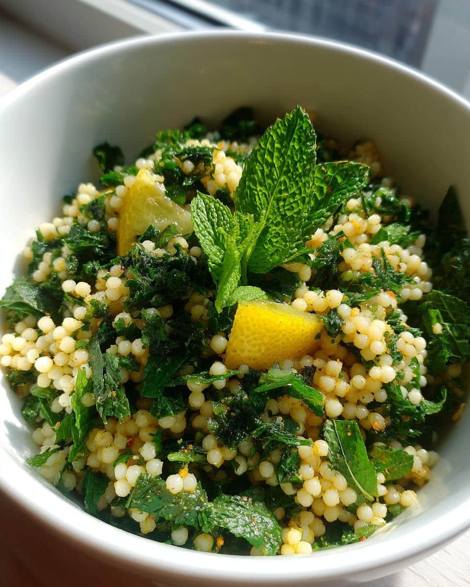 Lemon Herb Couscous - detail 2
