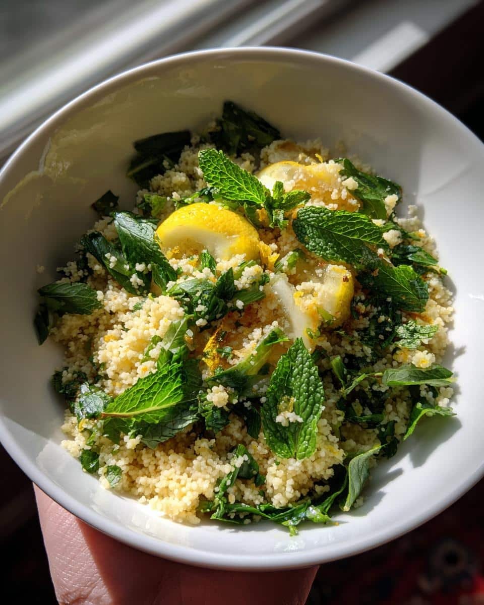 Lemon Herb Couscous - detail 3