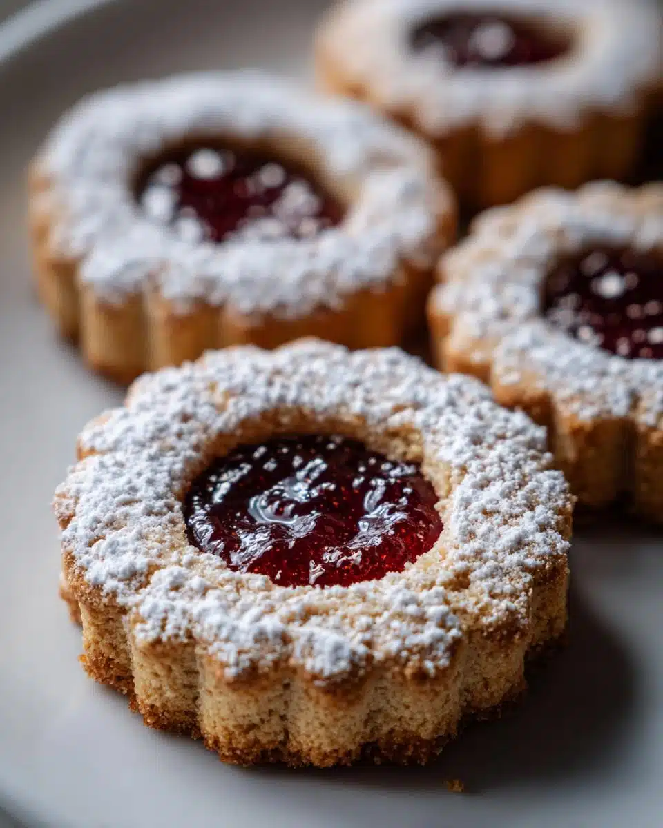 Linzer Cookies - detail 1