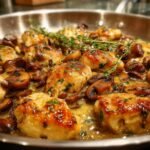 Low-Carb Chicken Marsala Skillet