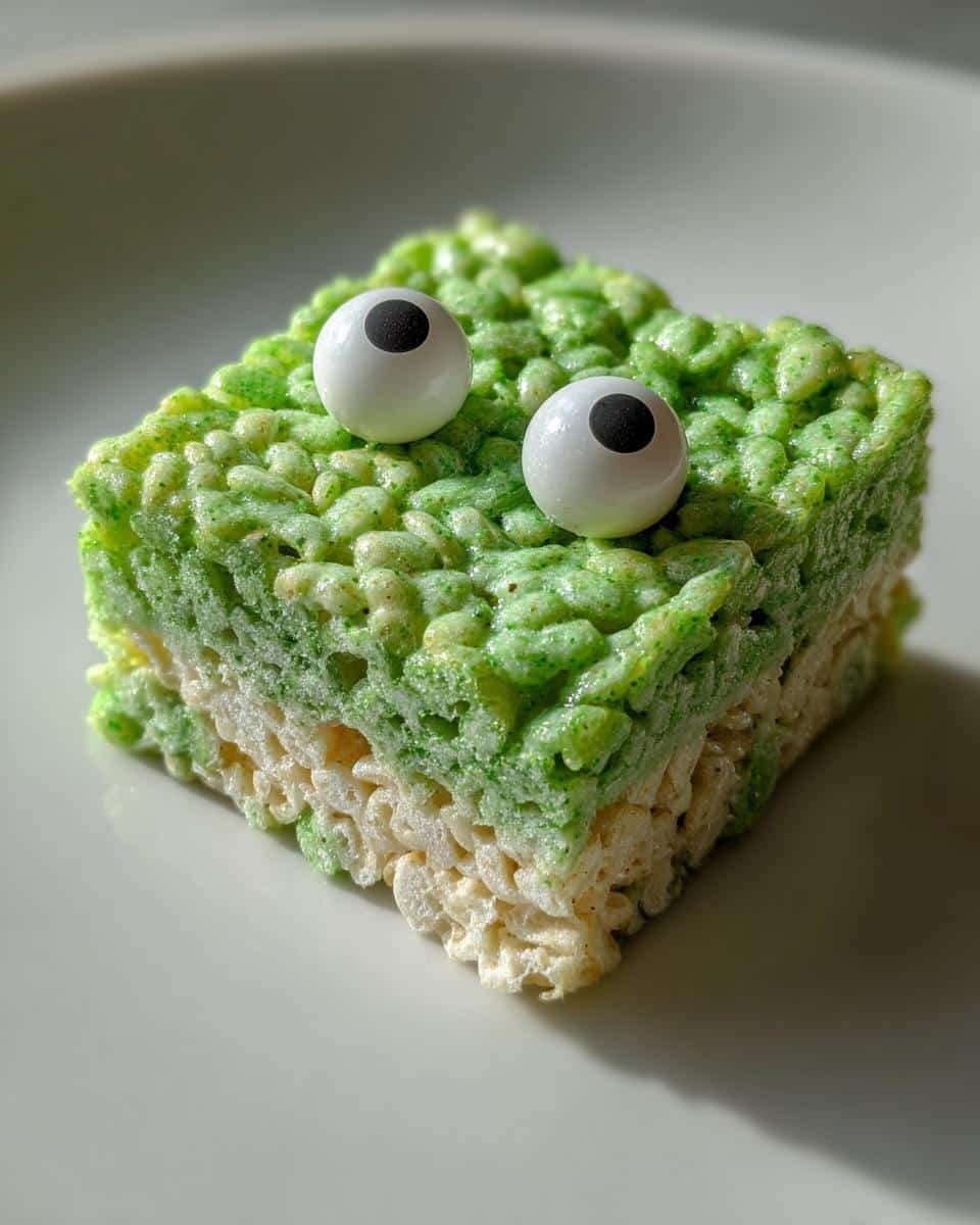 Monster Rice Krispie Treats - detail 1