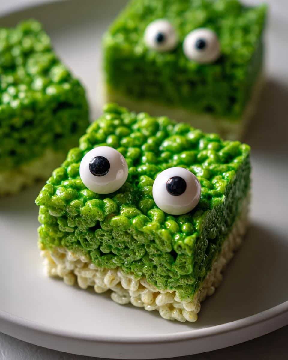 Monster Rice Krispie Treats - detail 2