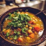 Moroccan Chickpea Soup