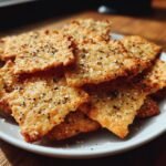 Parmesan Black Pepper Crackers