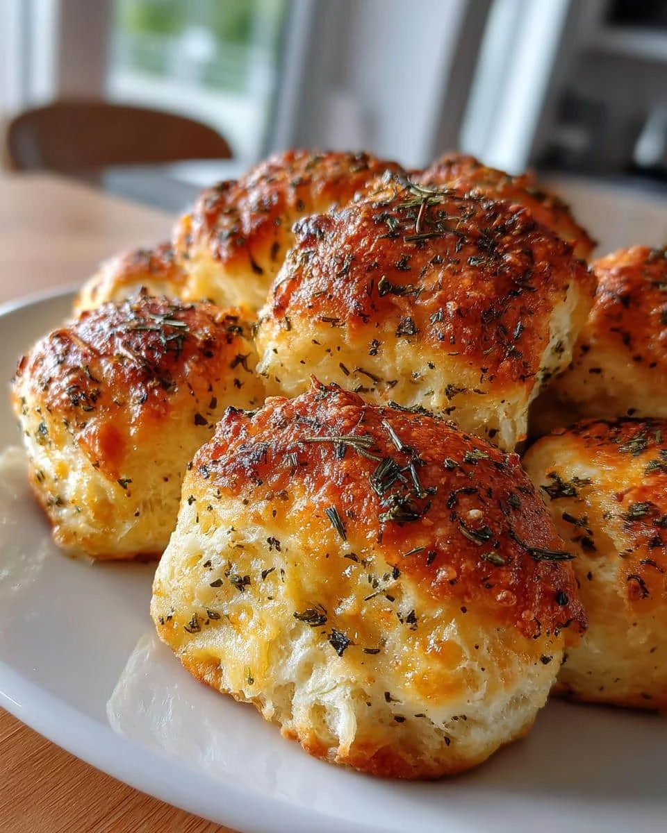 Parmesan Herb Dinner Rolls - detail 1