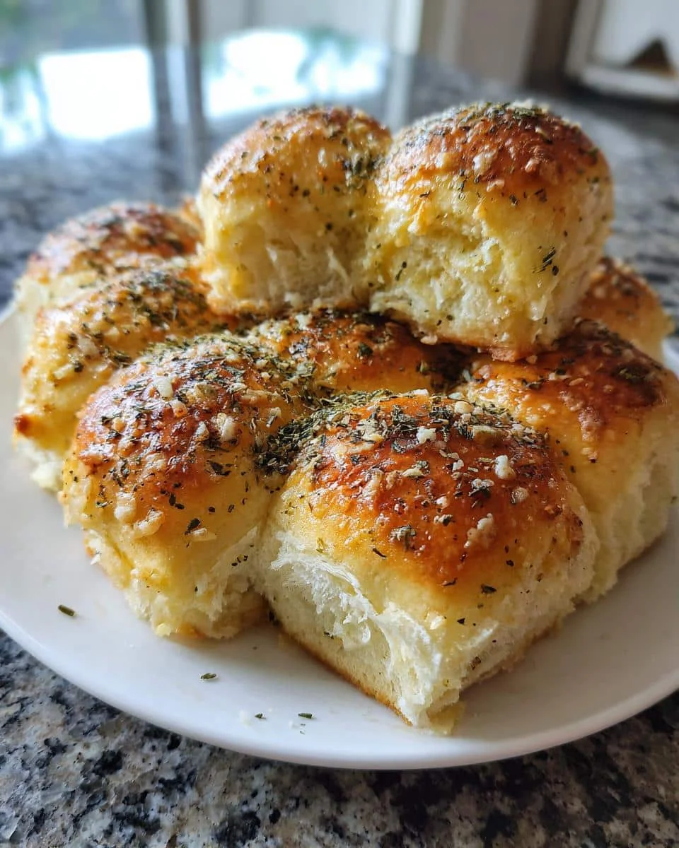 Parmesan Herb Dinner Rolls - detail 2
