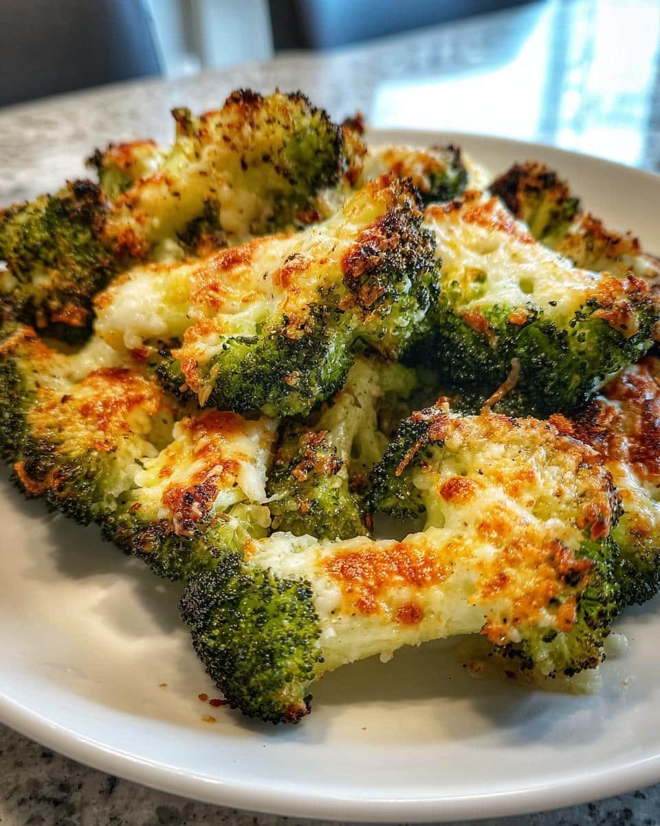 Parmesan Roasted Broccoli - detail 2