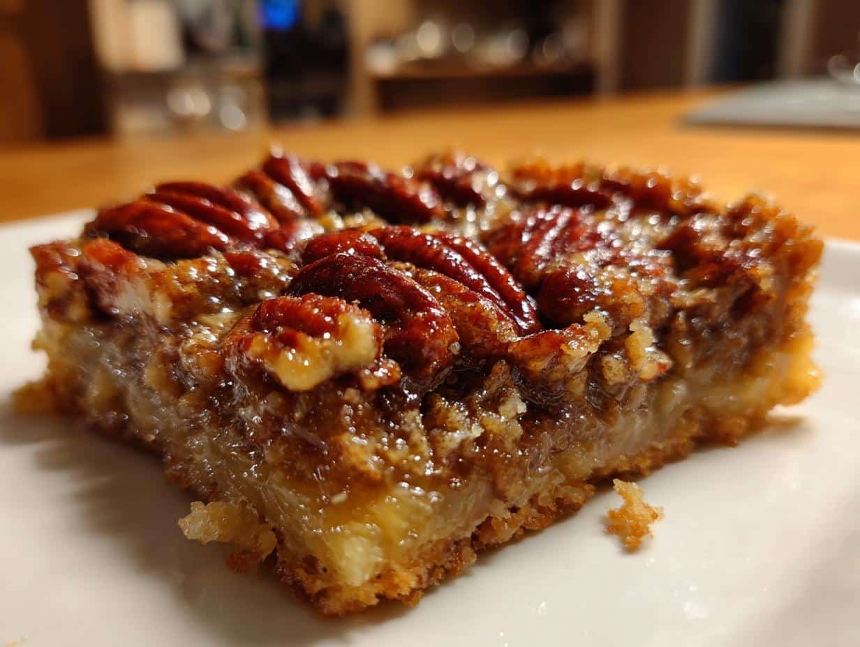 Pecan Pie Bars - detail 1