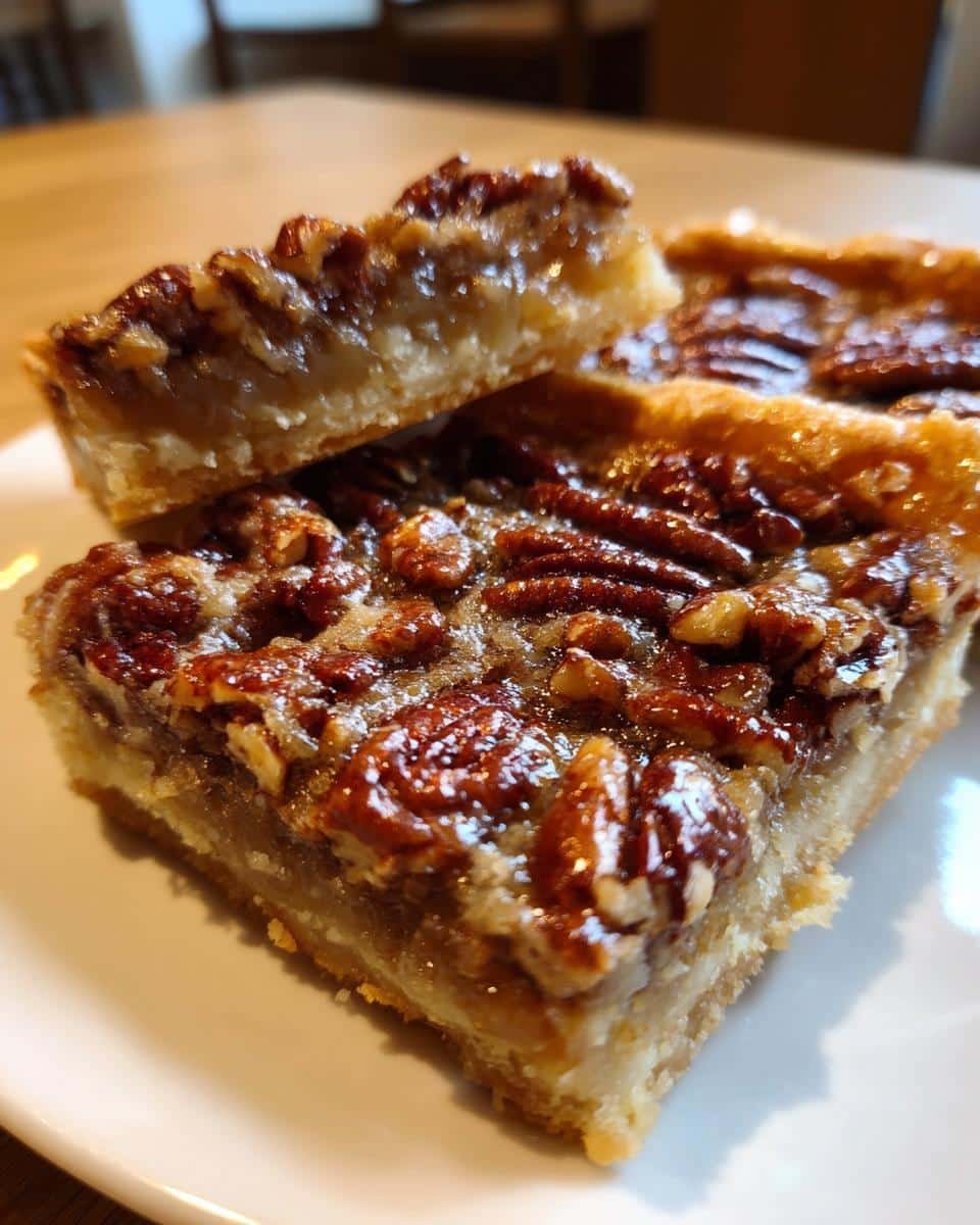 Pecan Pie Bars - detail 2