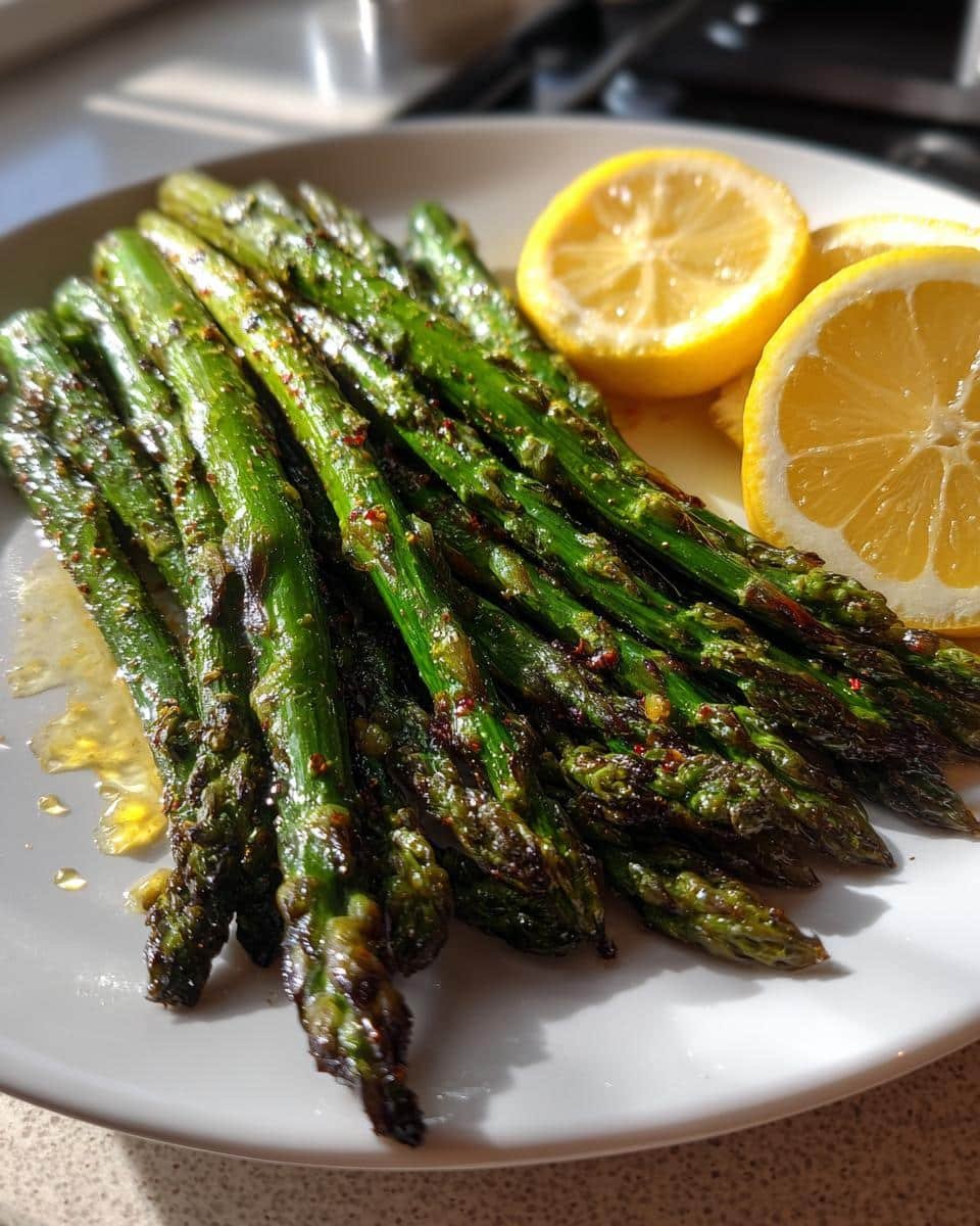 Roasted Asparagus with Lemon - detail 2