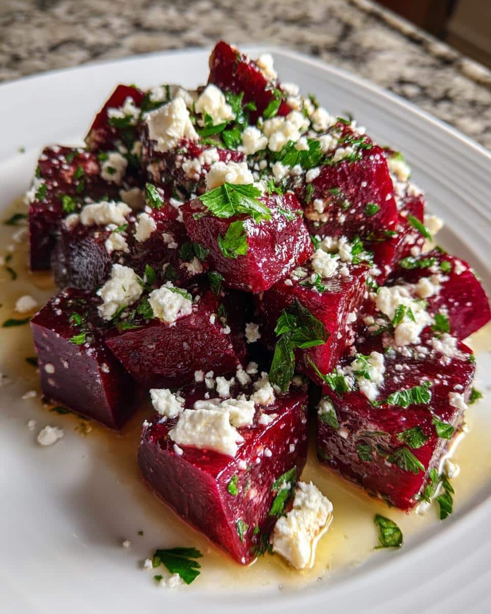 Roasted Beets with Feta - detail 2