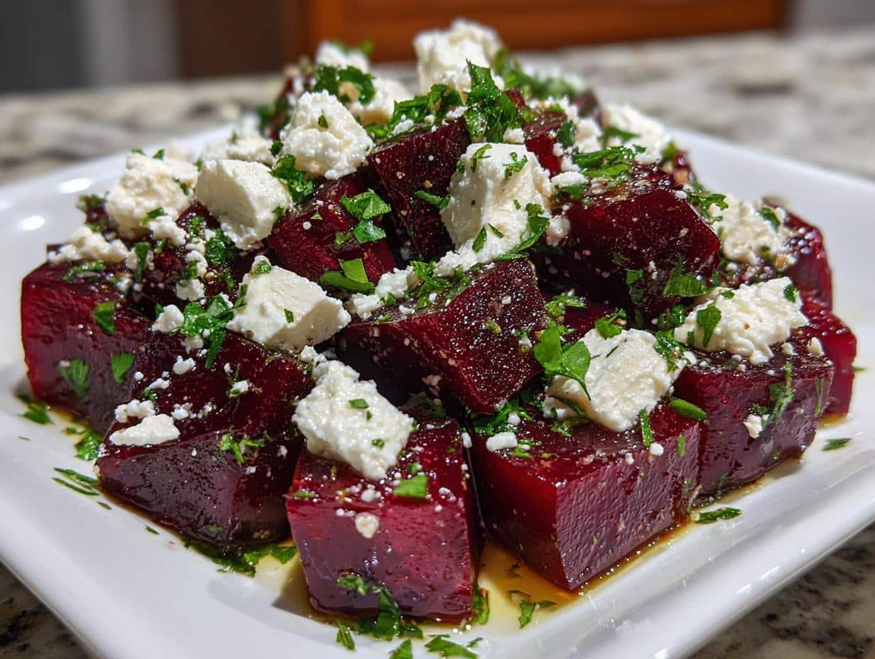 Irresistible Roasted Beets with Feta in Just 4 Steps