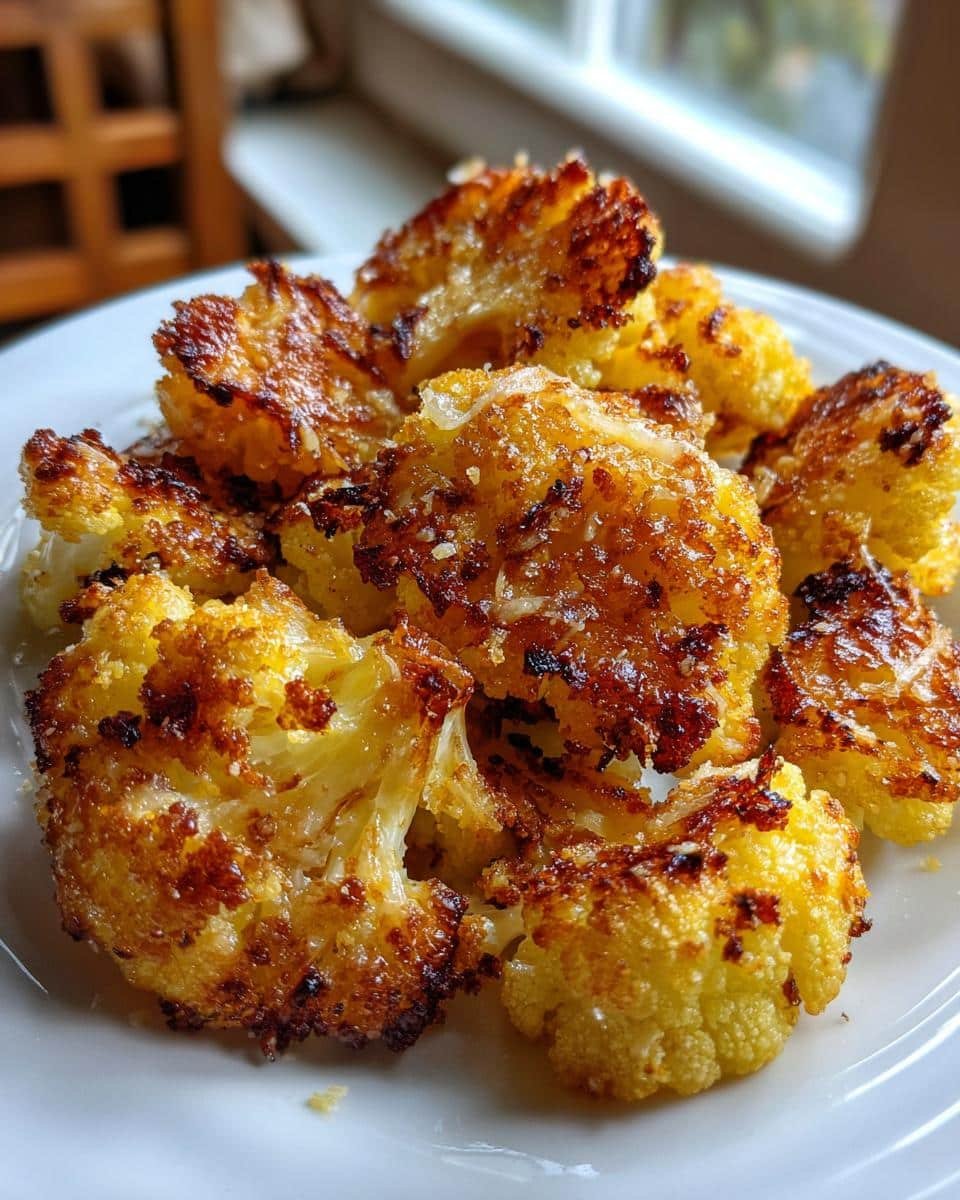 Roasted Cauliflower with Parmesan - detail 2