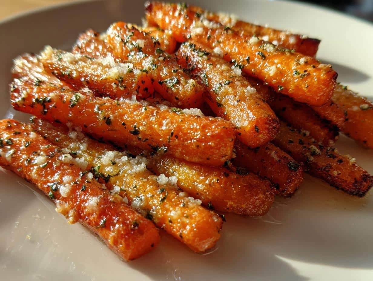 Roasted Garlic Parmesan Carrots - detail 1