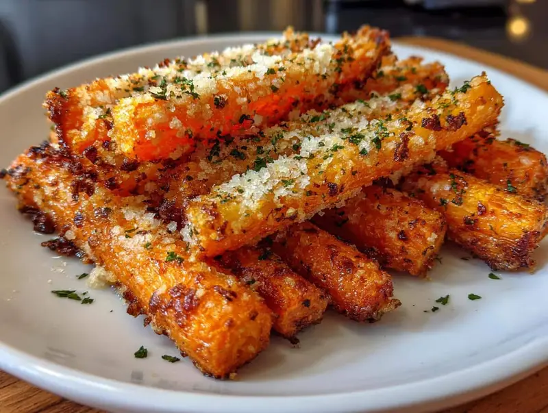 35-Minute Roasted Garlic Parmesan Carrots Are Ridiculously Good