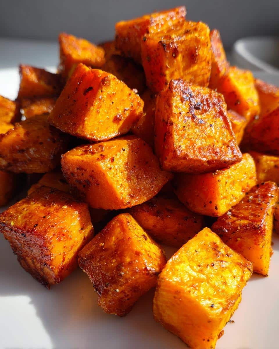 Roasted Sweet Potatoes with Cinnamon - detail 1