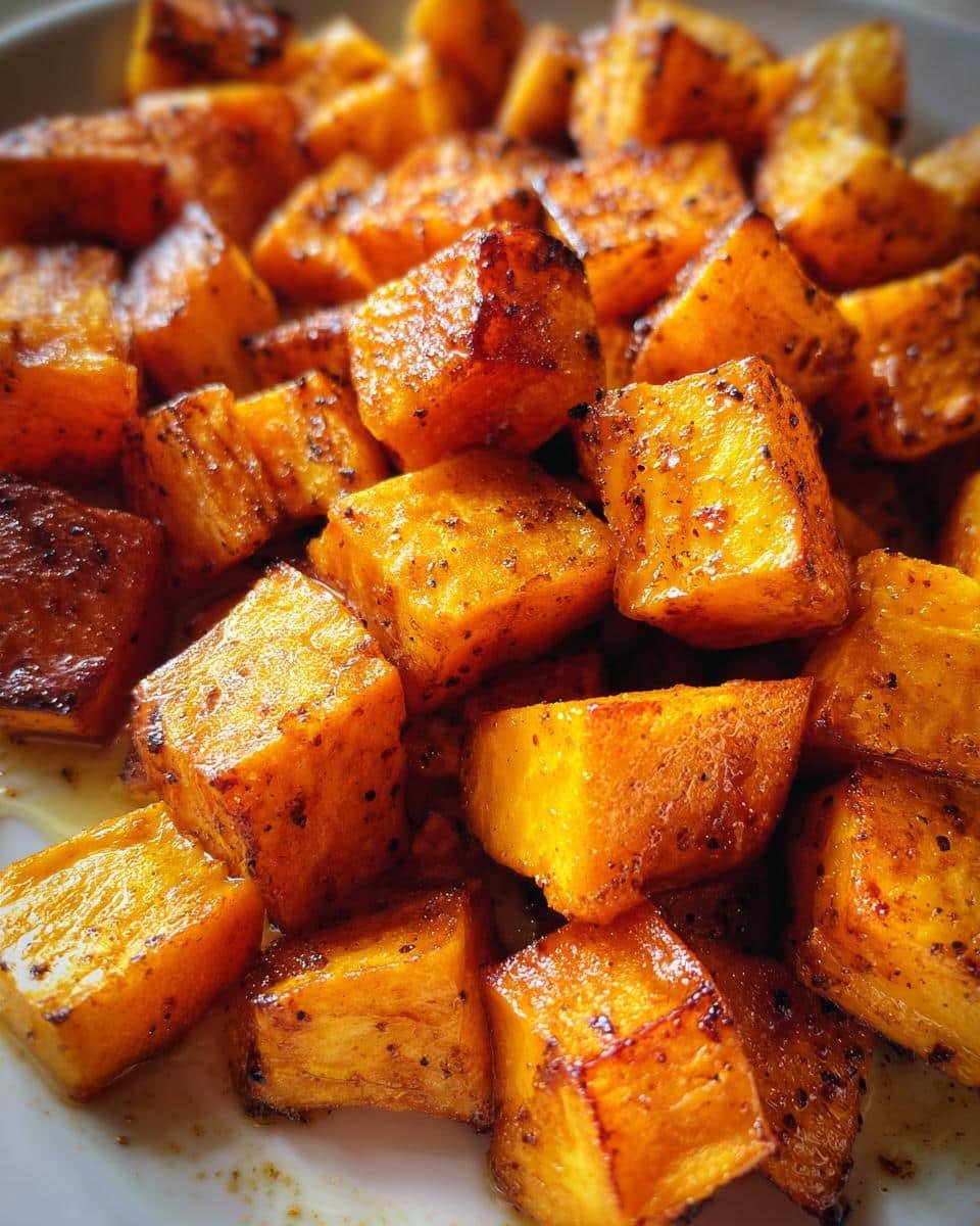 Roasted Sweet Potatoes with Cinnamon - detail 2