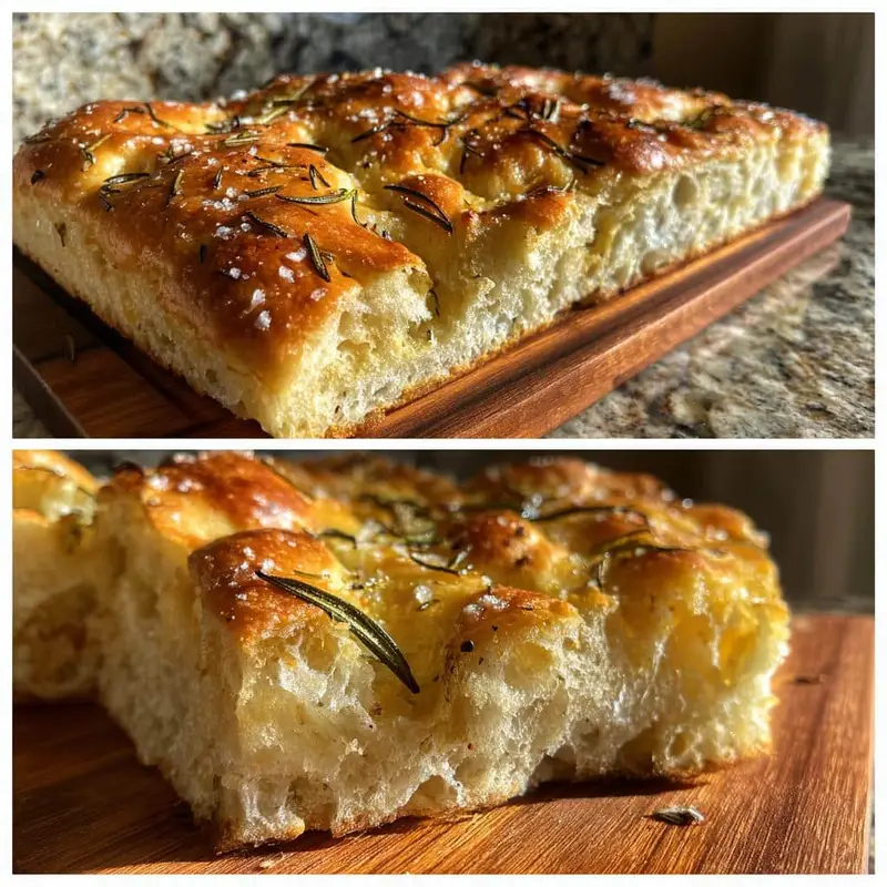 Rosemary Focaccia - detail 1