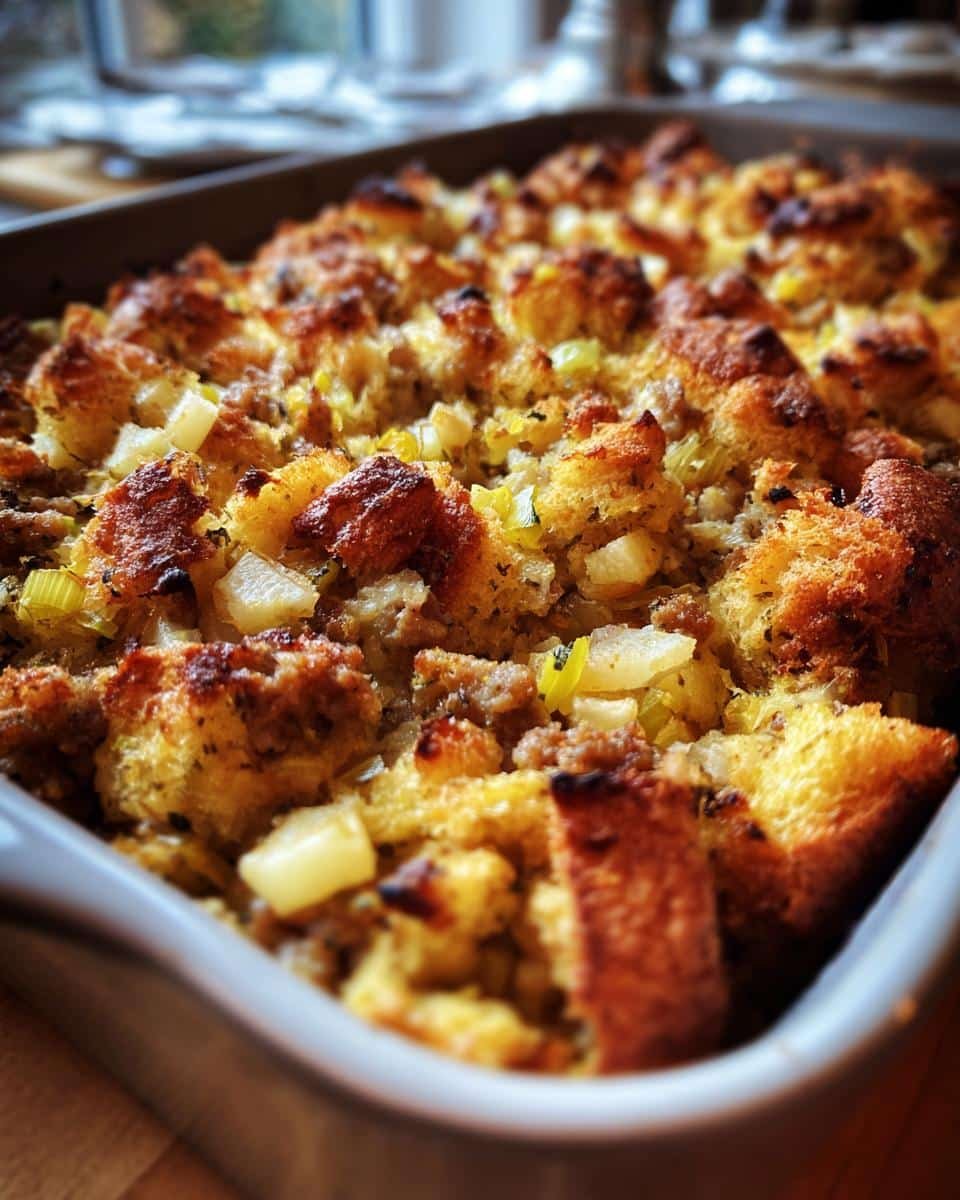 Sausage Apple Stuffing - detail 1