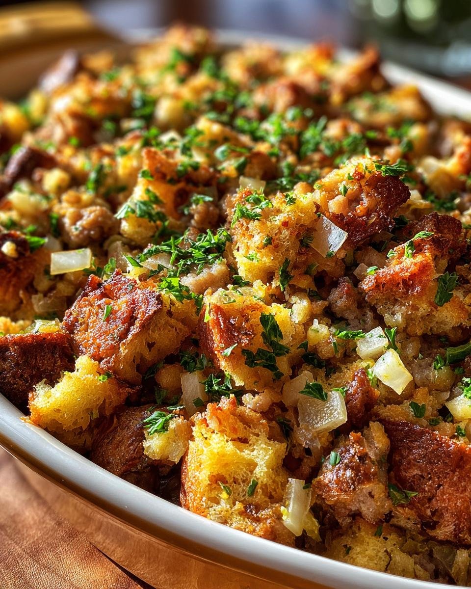 Sausage Apple Stuffing - detail 2