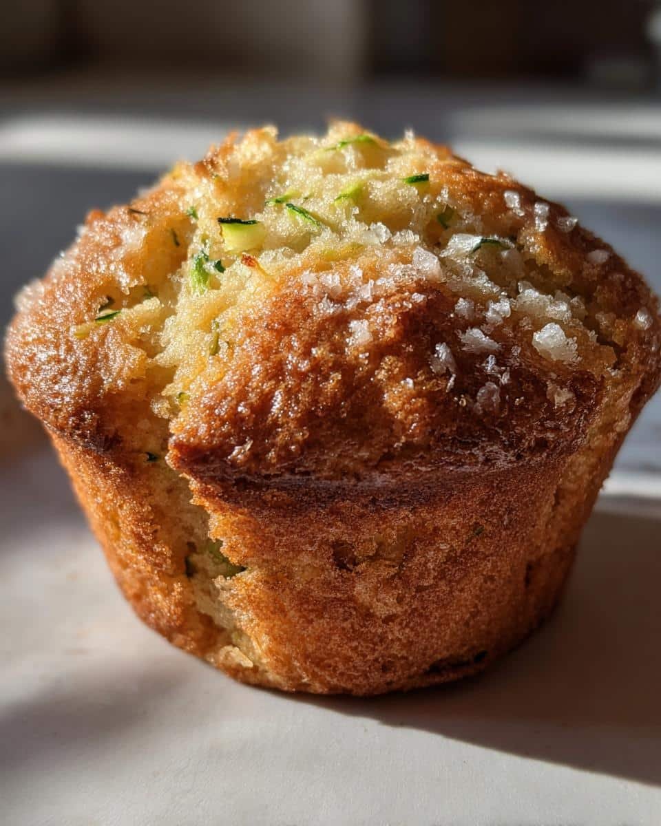Savory Zucchini Muffins - detail 1