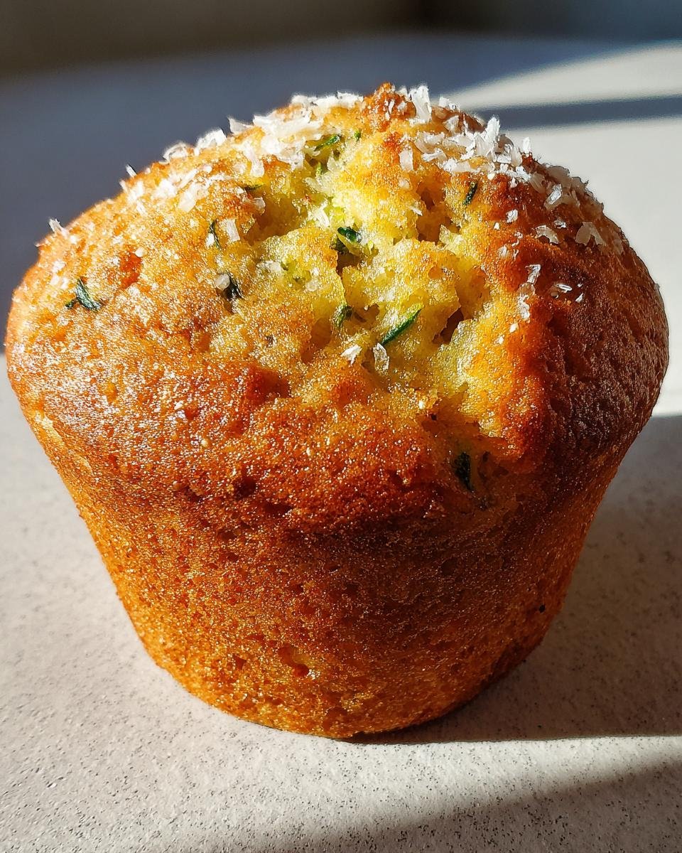 Savory Zucchini Muffins - detail 2