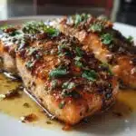 Skillet Honey Garlic Salmon