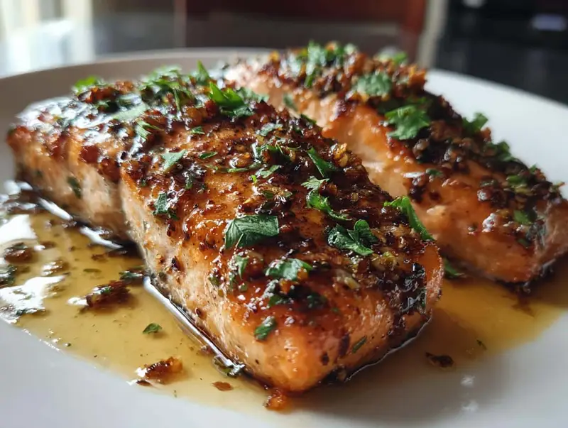 15-Minute Skillet Honey Garlic Salmon You’ll Crave!