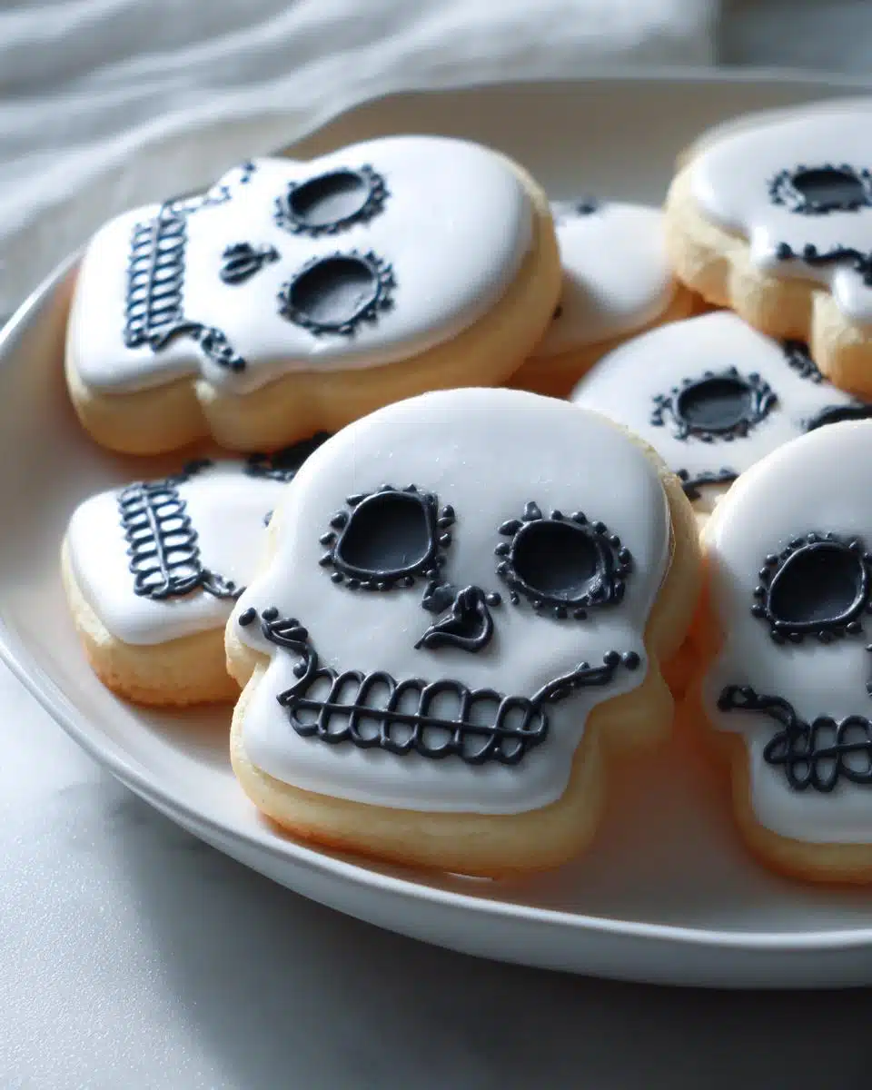 Skull Sugar Cookies - detail 1