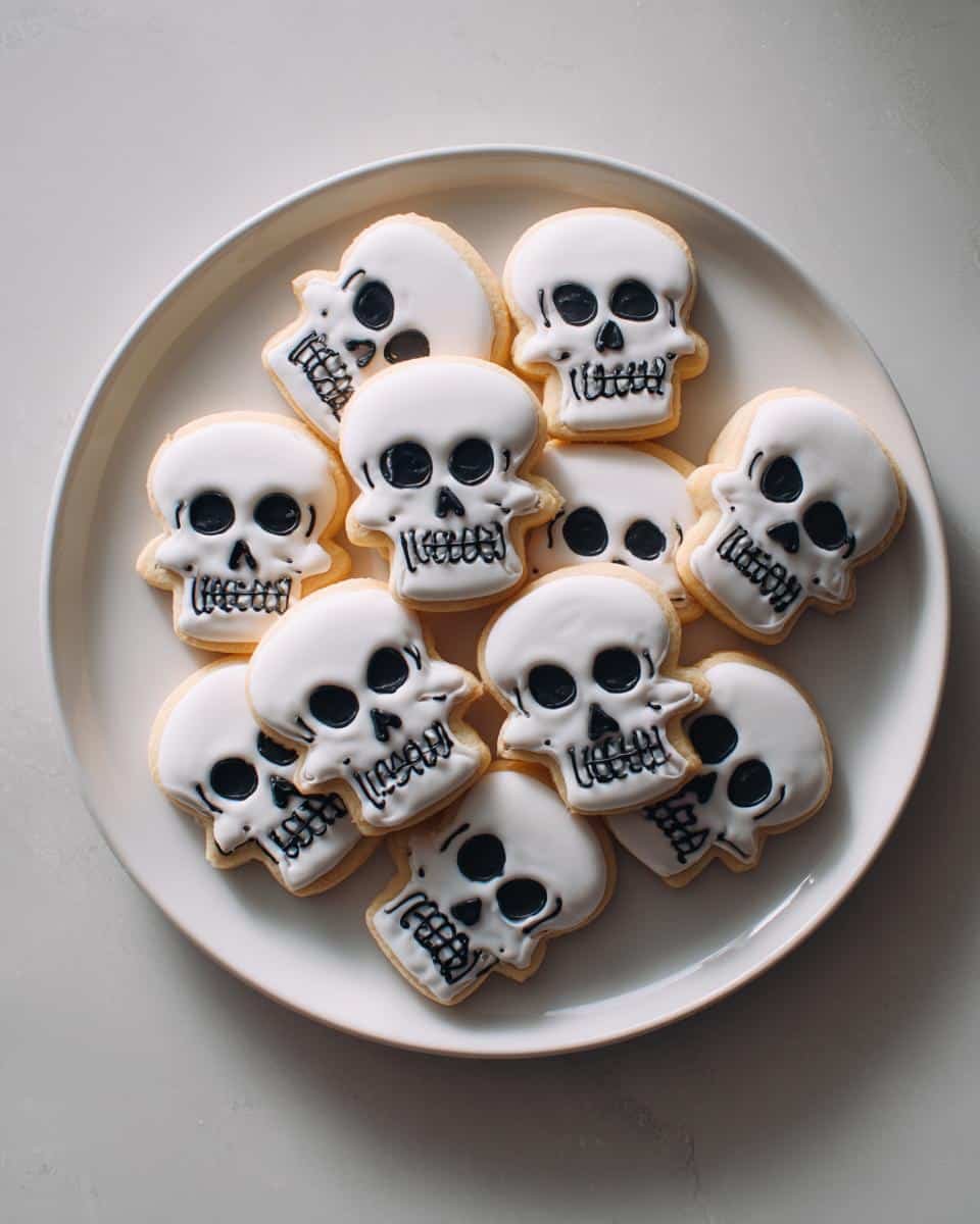 Skull Sugar Cookies - detail 2