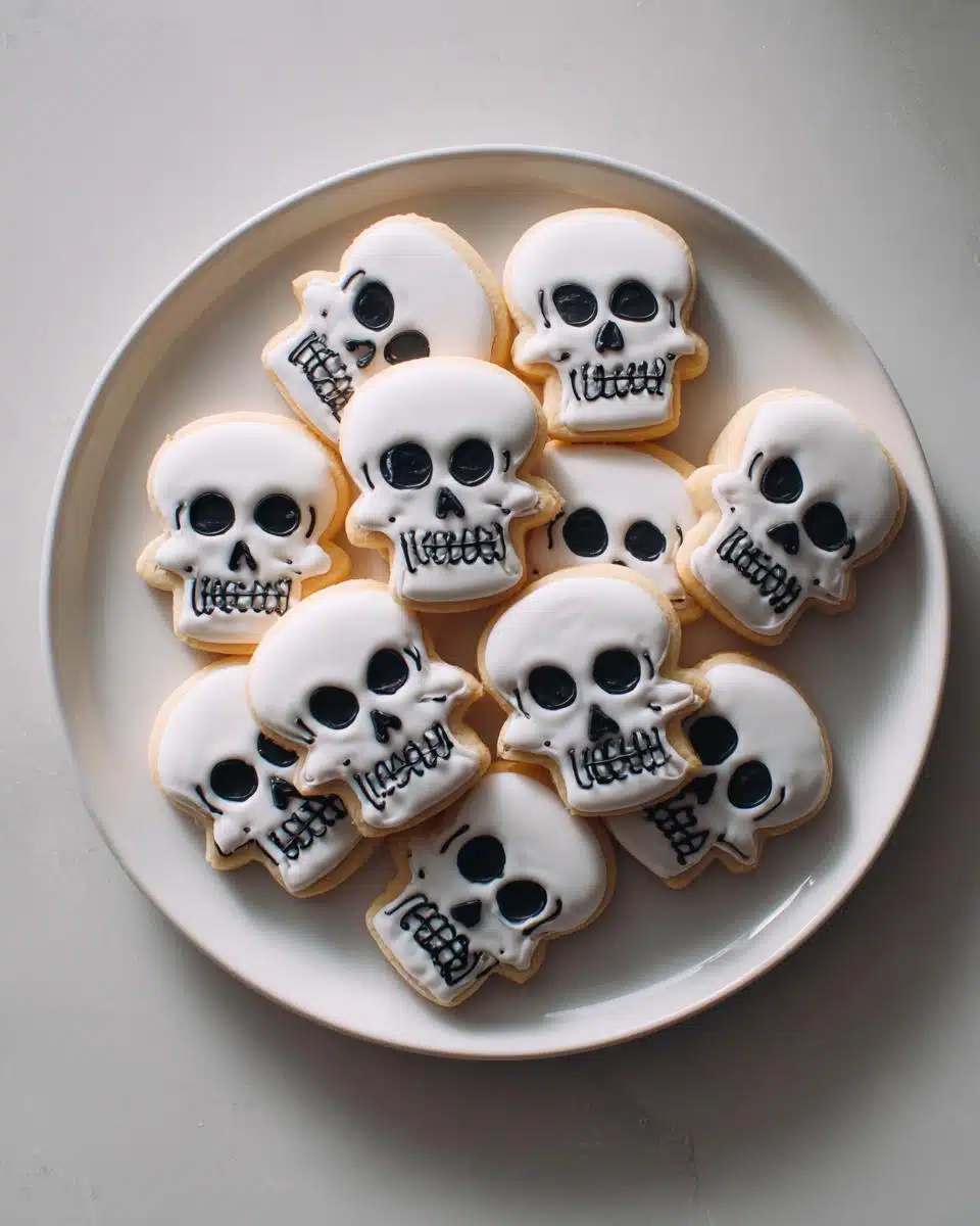 Skull Sugar Cookies - detail 2