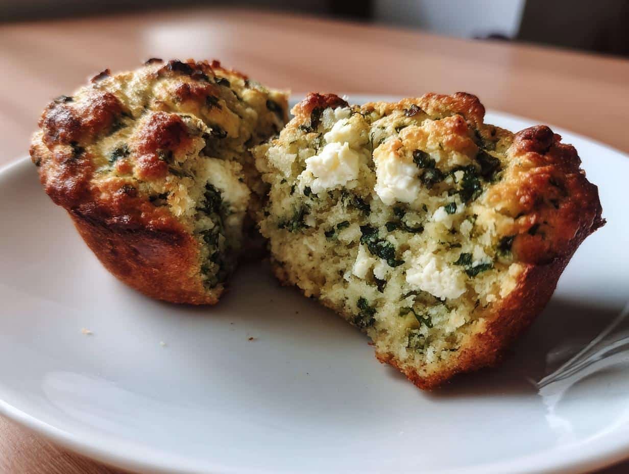Spinach Feta Muffins