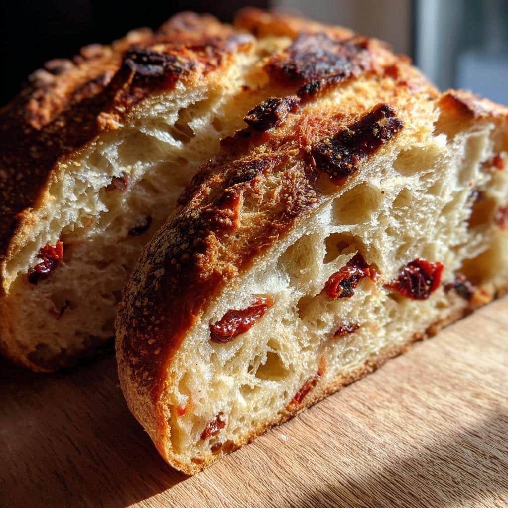 Sun-Dried Tomato Olive Bread - detail 1