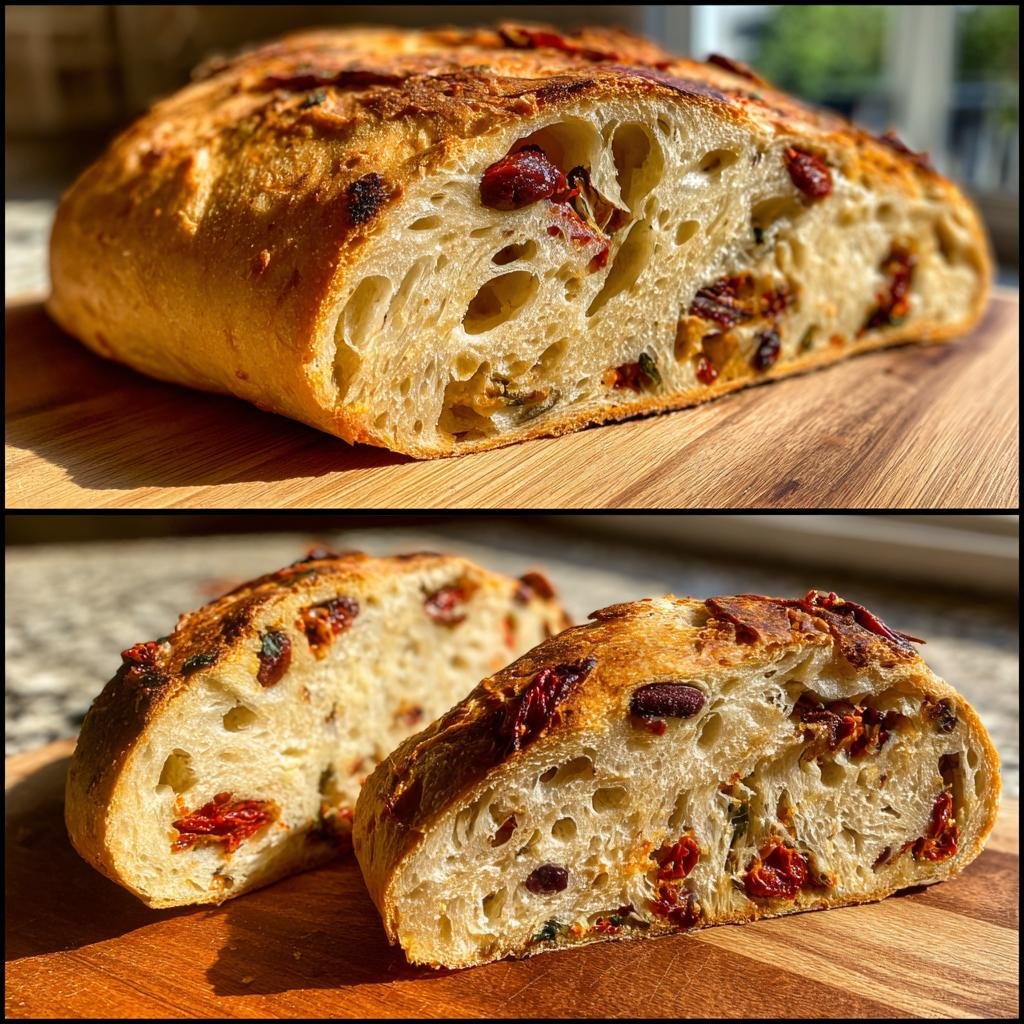 Sun-Dried Tomato Olive Bread - detail 3