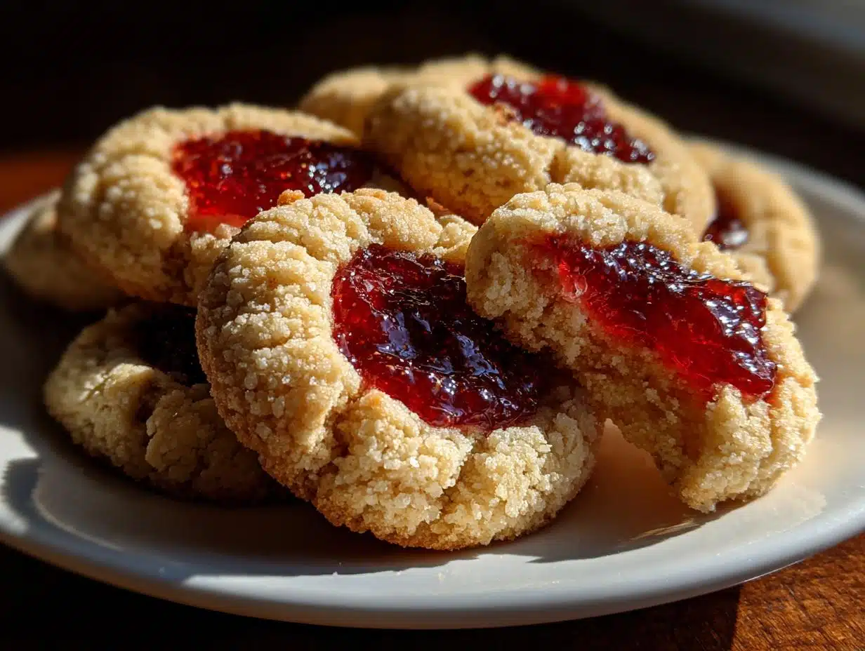 Irresistible Thumbprint Jam Cookies in 3 Easy Steps