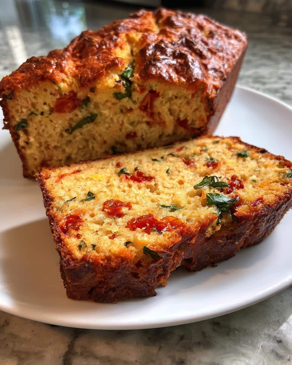 Tomato Basil Quick Bread - detail 1